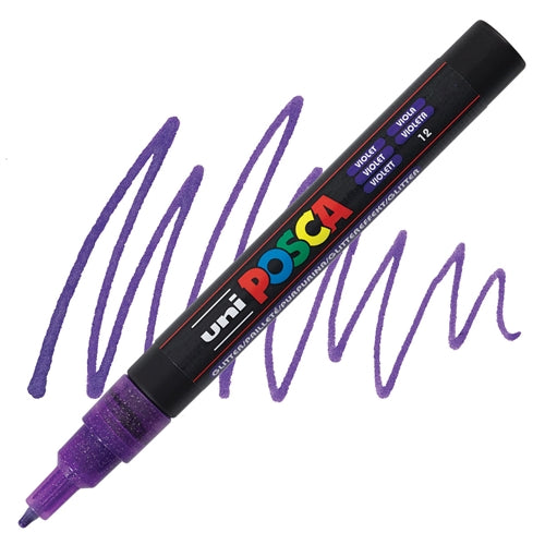 Posca Pc-3M Sparkling Violet Bullet