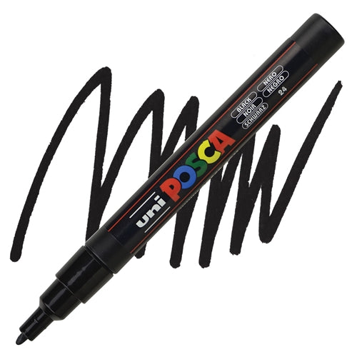 Posca Pc-3M Bullet Tip Black Paint Marker