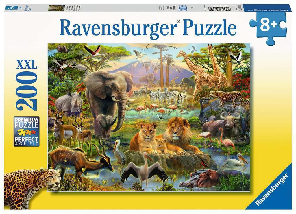 Animals Of The Savanna 200 Piece XXL Jigsaw Puzzle