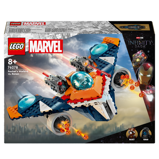 Lego Marvel Guardians of the Galaxy Rockets Warbird vs. Ronan