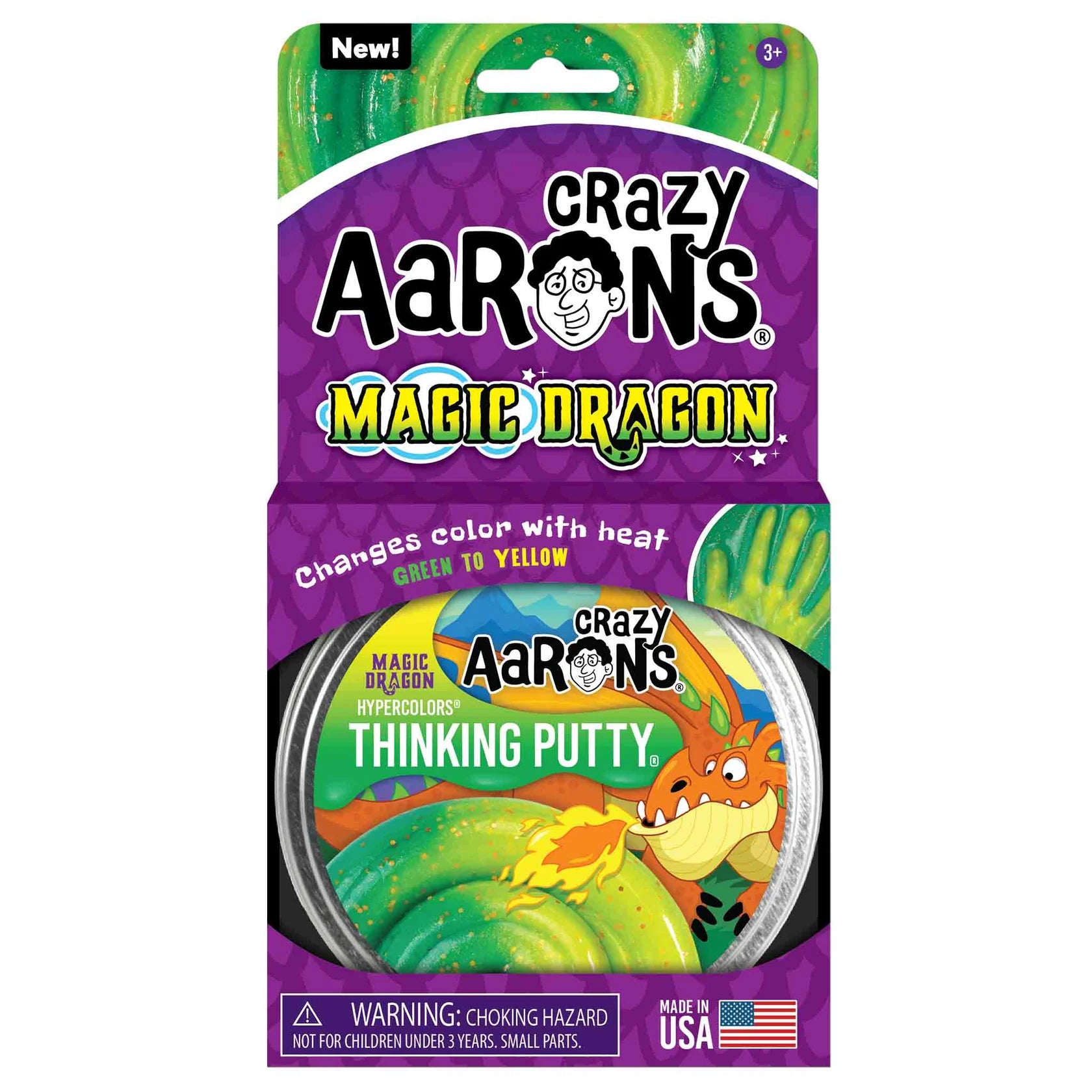 Crazy Aaron Putty Hypercolour Magic Dragon