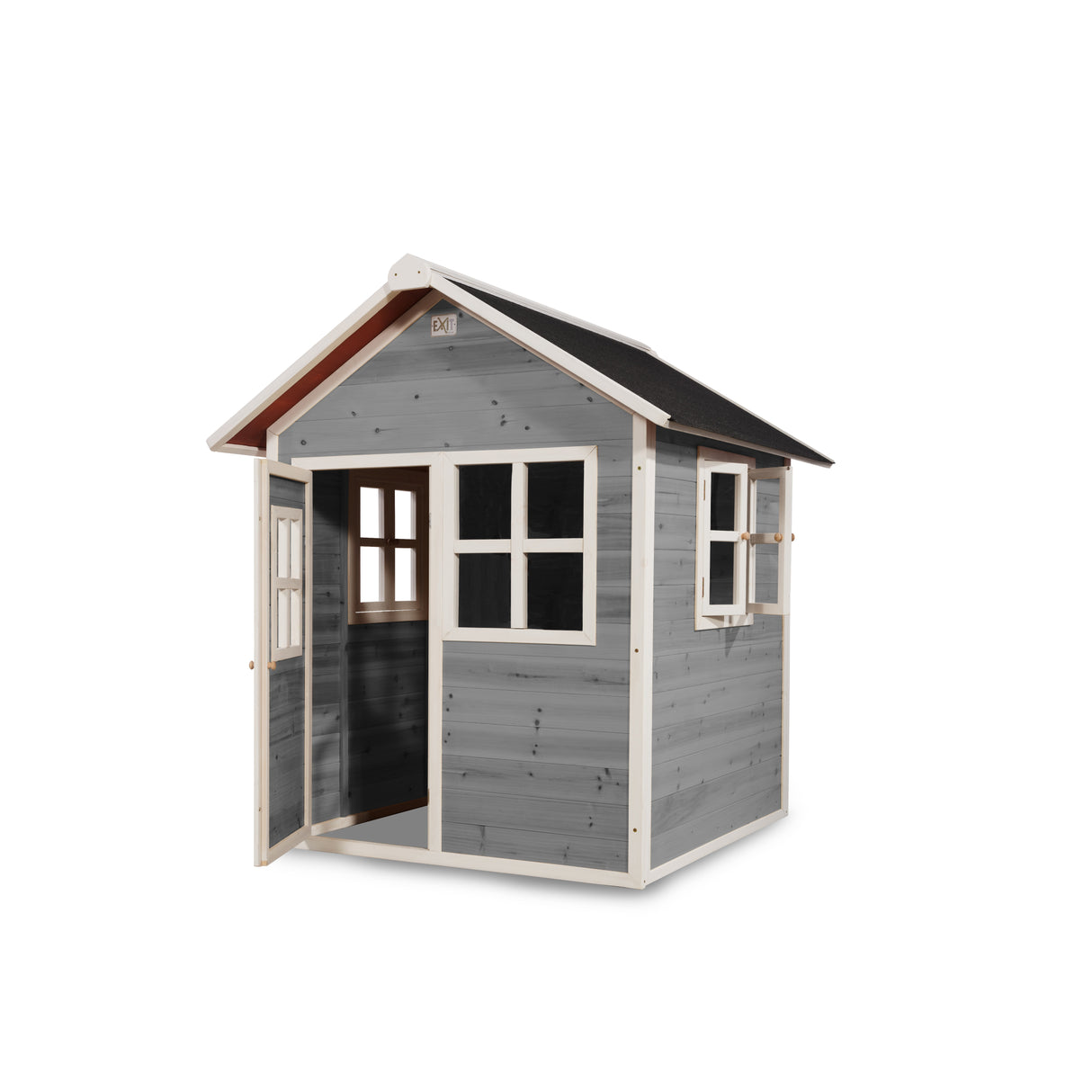 EXIT Loft 100 Wooden Playhouse - Grey