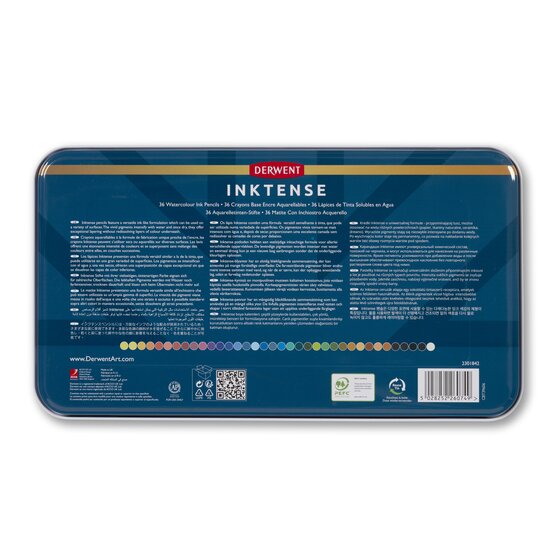 Derwent Inktense Pencils - 36 Tin