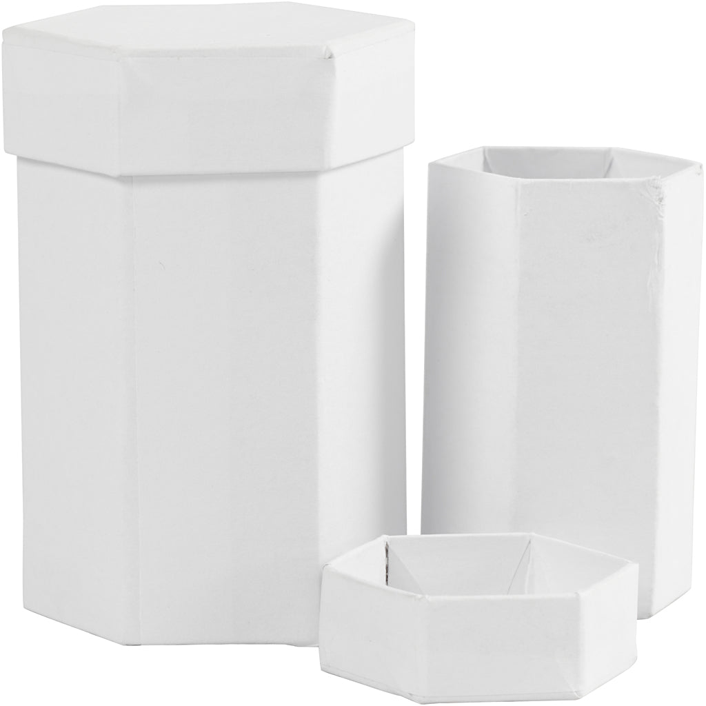 Hexagonal boxes