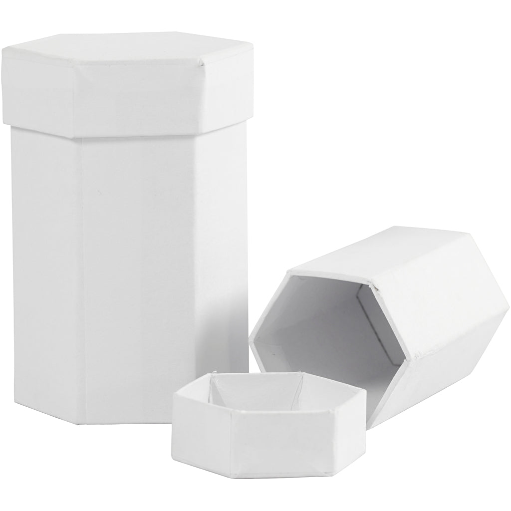 Hexagonal boxes