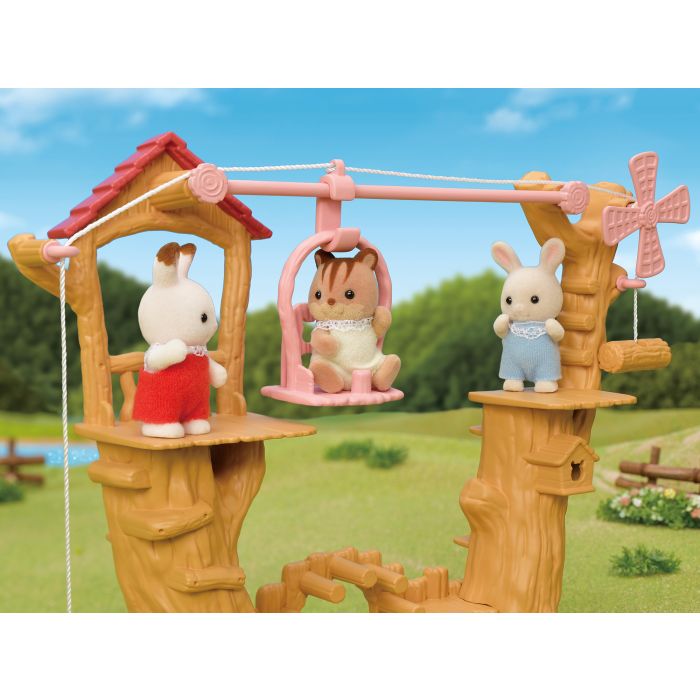 Sylvanian Families Baby Ropeway Park Playset