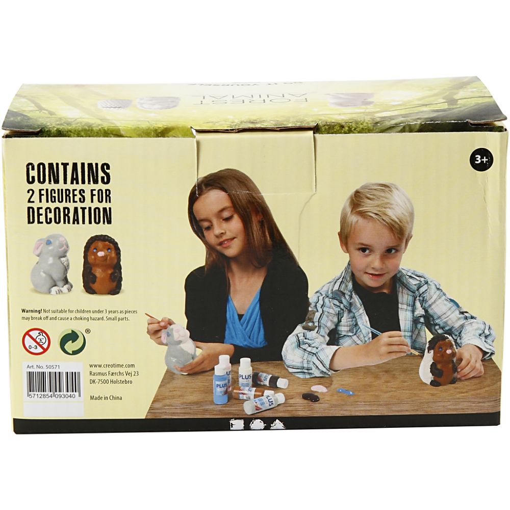 Animal Saving Banks - Hedgehog & Hare in White (1 Pack)