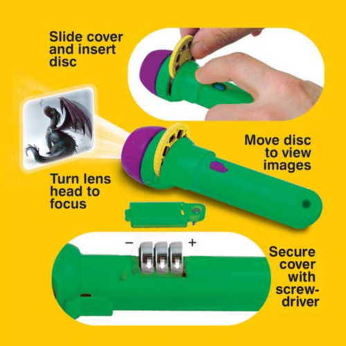 Wizard & Dragon Tourch Projector