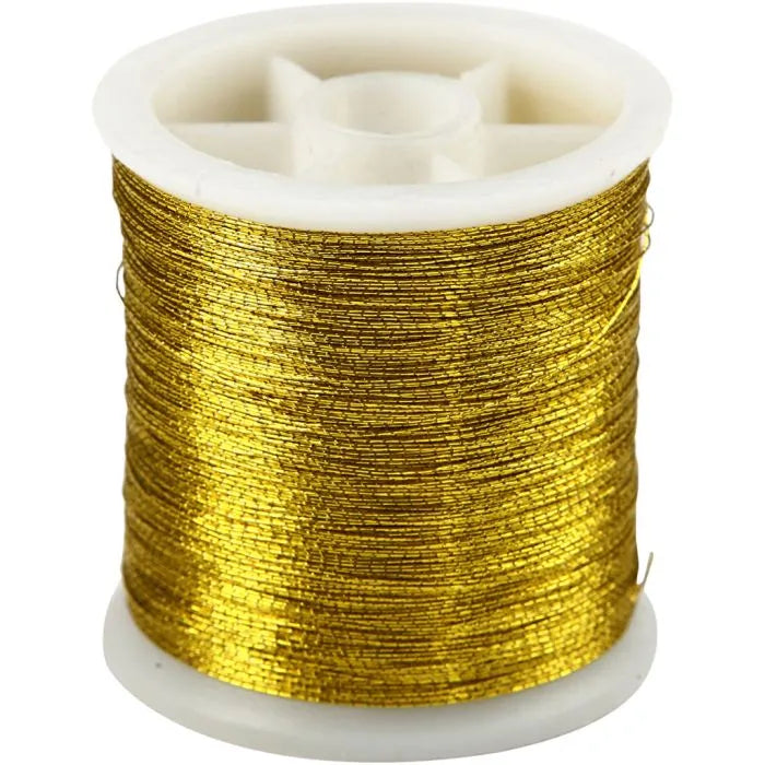 Sewing Thread Roll Thickness 0,15 mm - Gold