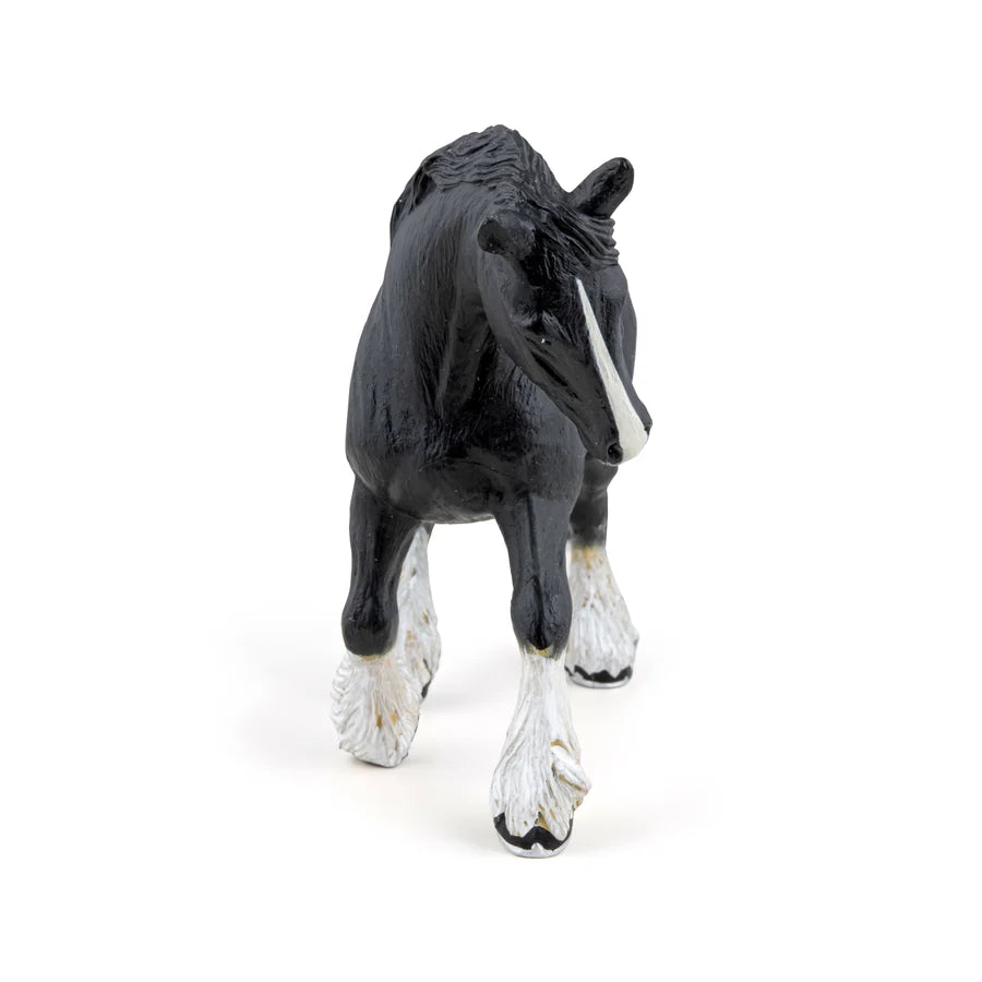 Papo Black Shire Horse