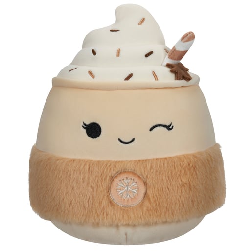 Squishmallows 7.5 Inch Joyce Eggnog with Whipped Cream