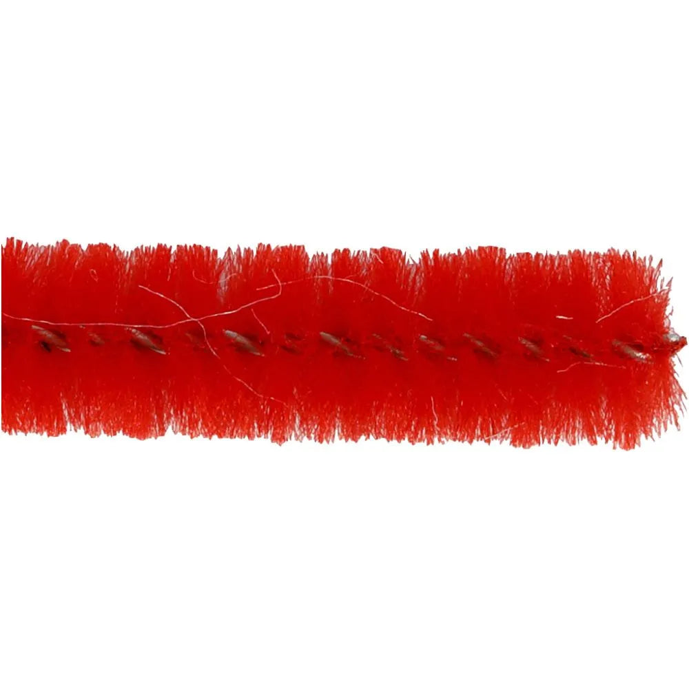 Pipe Cleaners - Red (50 Pack)
