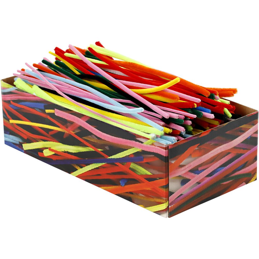 Chenilles 30cm - Assorted Colours (700 Pieces)
