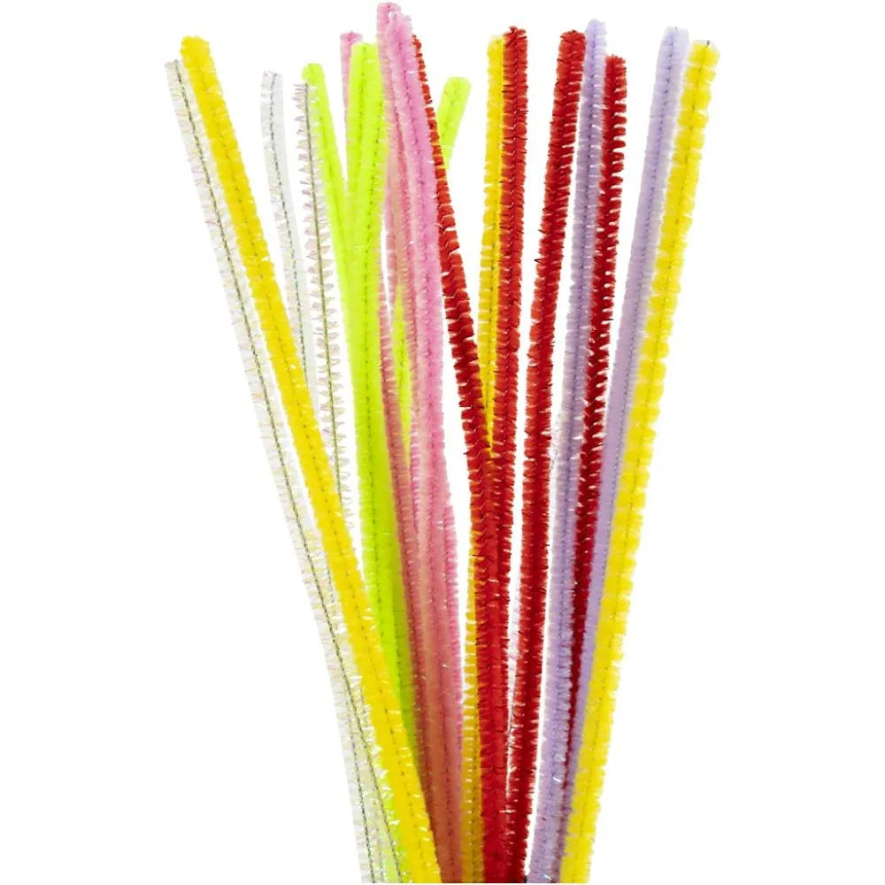 Pipe Cleaners Pastel Colours - 24 Pack