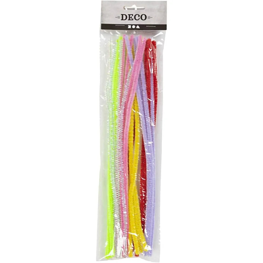 Pipe Cleaners Pastel Colours - 24 Pack