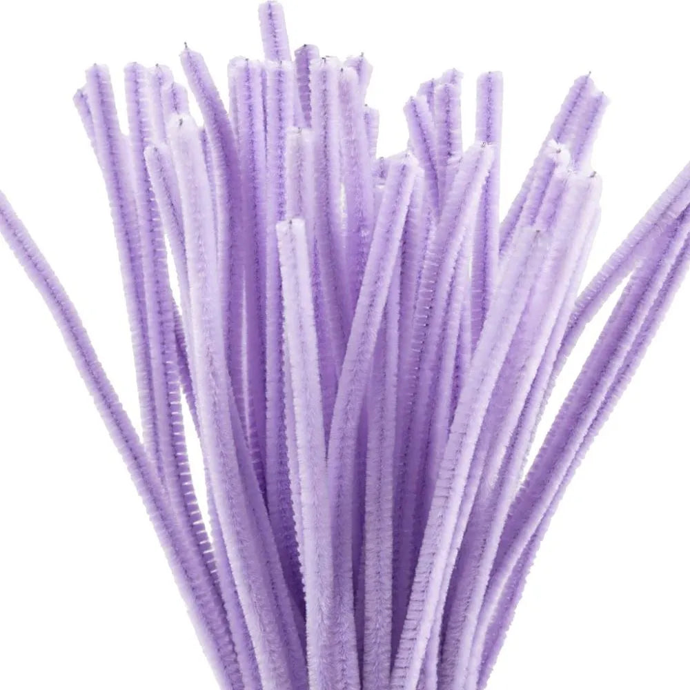 Chenille 30cm - Purple (50 Pieces)