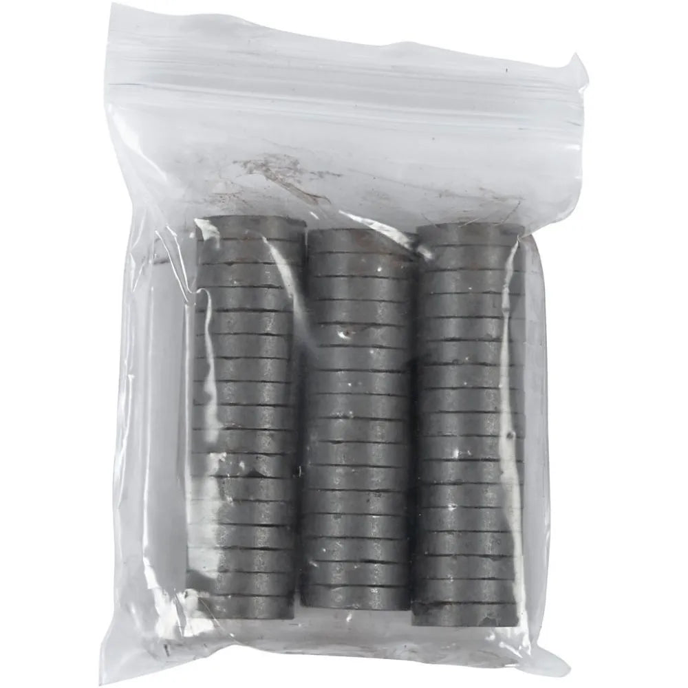 Magnets, D: 14.5 mm, thickness 3 mm, 50 pcs