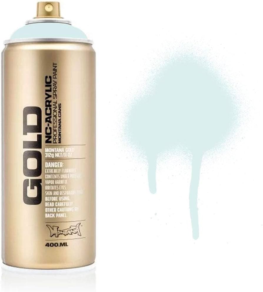 Montana GOLD Spray Paint 400ml - Polar Blue (G5100)