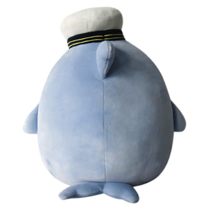 Squishmallows 20 Inch Samir Whale with Sailor Hat