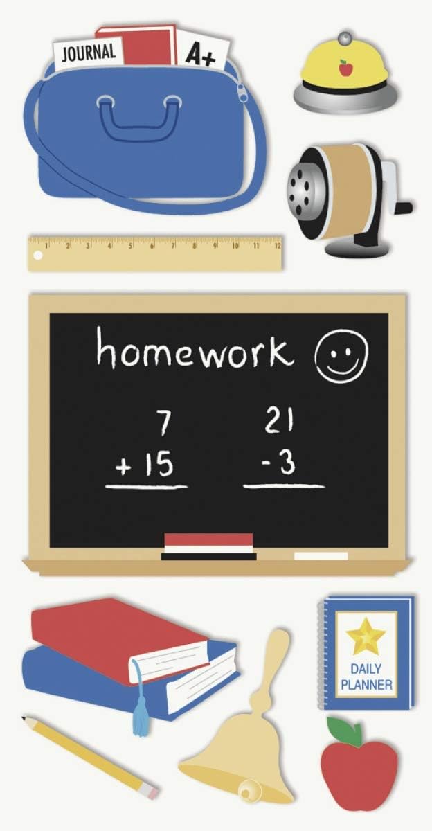 Essential Craft Stickers - School