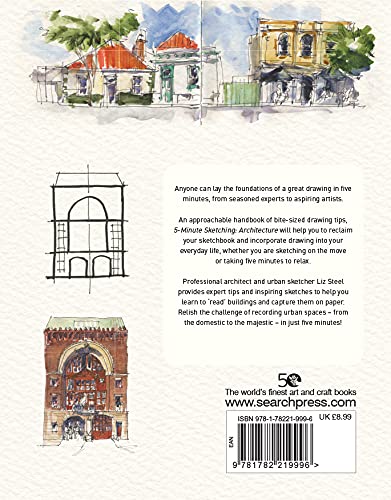 5-Minutes Sketching: Architecture Book by Liz Steel