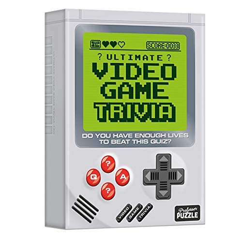 Professor Puzzle Video Game Trivia Card Game