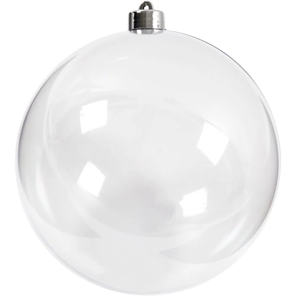 Baubles to Decorate - Transparent 15.6cm (1 Pack)