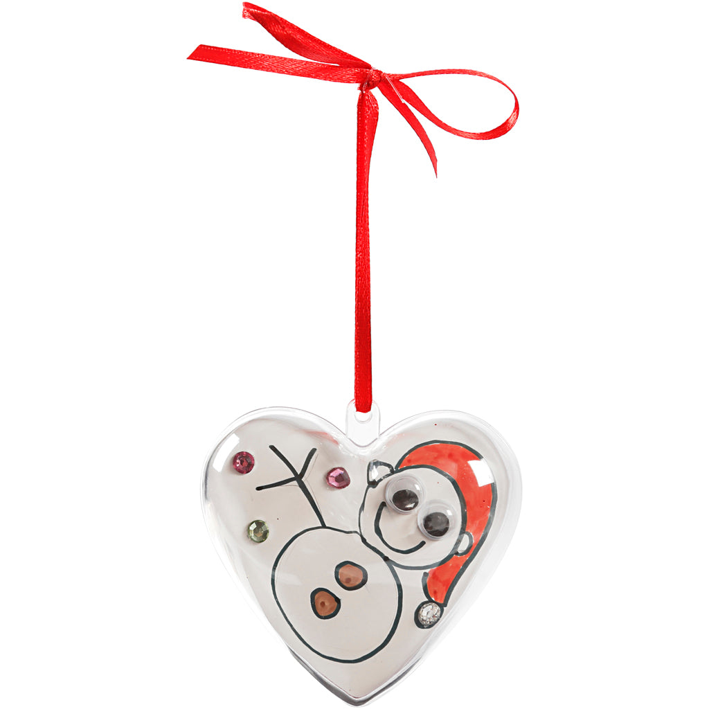 Heart-Shaped Baubles to Decorate