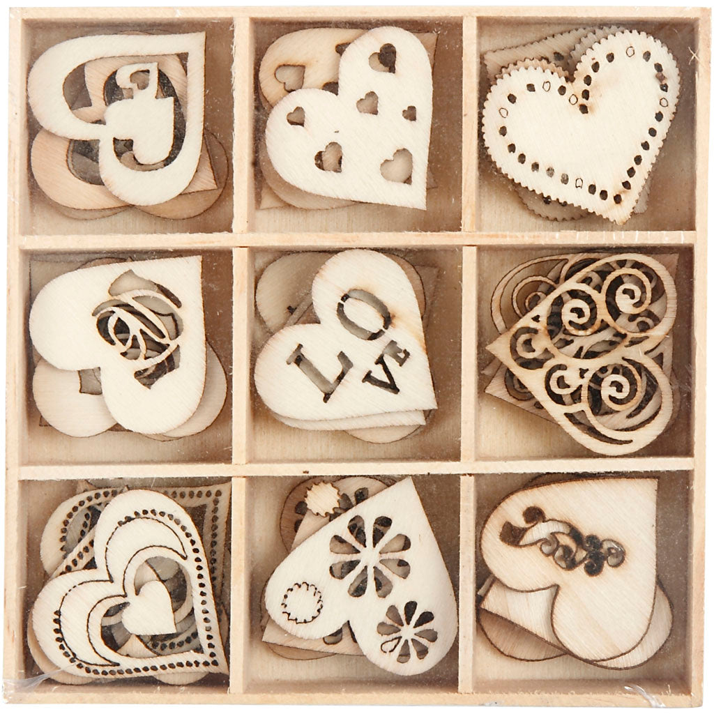 Wooden decorations