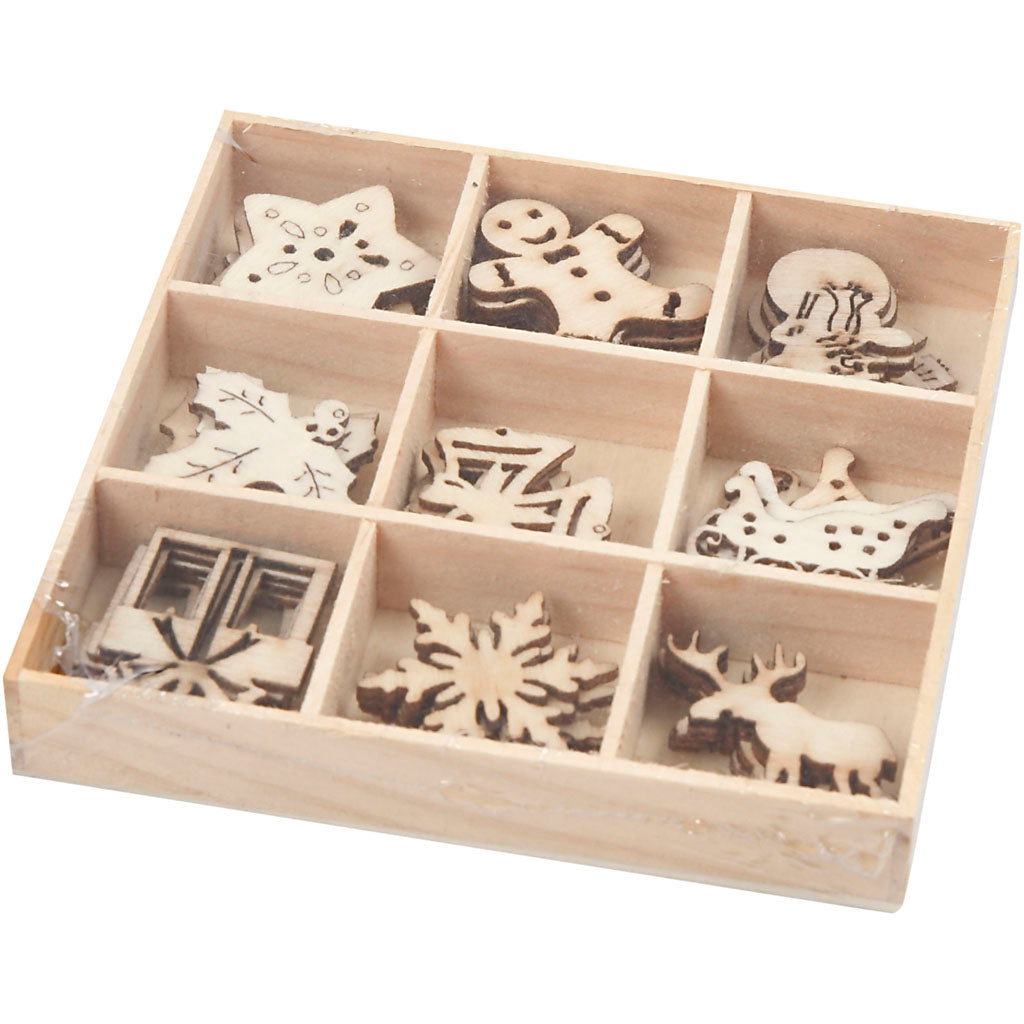Wooden decorations