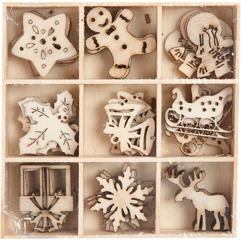 Wooden decorations