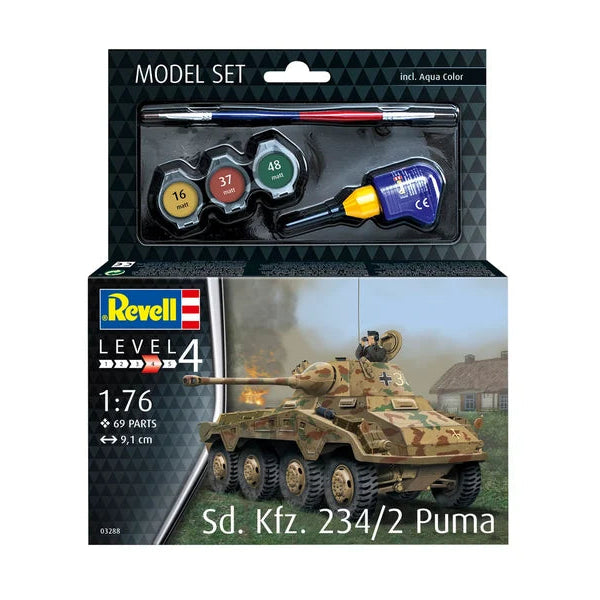 Revell Model Set - Sd.Kfz. 234-2 Puma