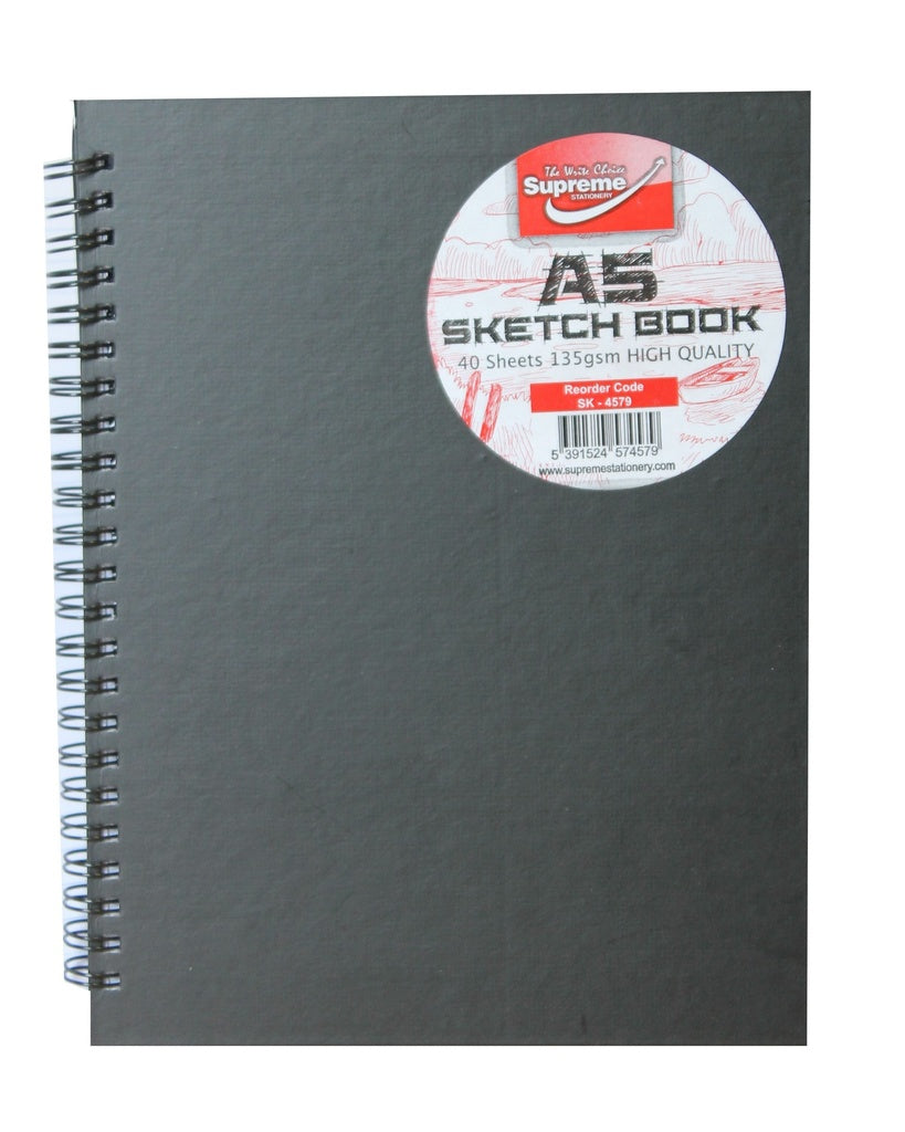 Supreme Wiro Sketchbook A5 Hard Back (40 Sheets)