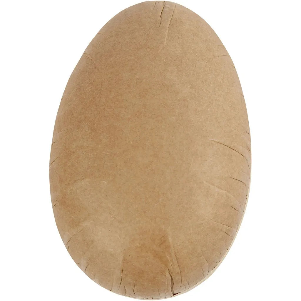 Paper Mache - Two-Piece Egg (3 Pcs)