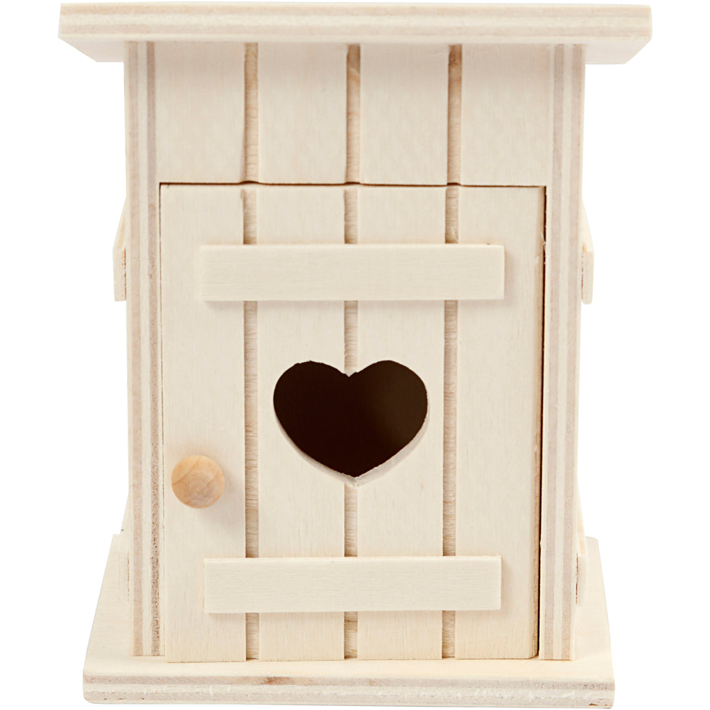 Miniature outhouse