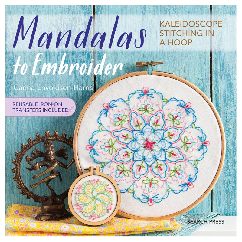 Mandalas to Embroider: Kaleidoscope Stitching in a Hoop Book