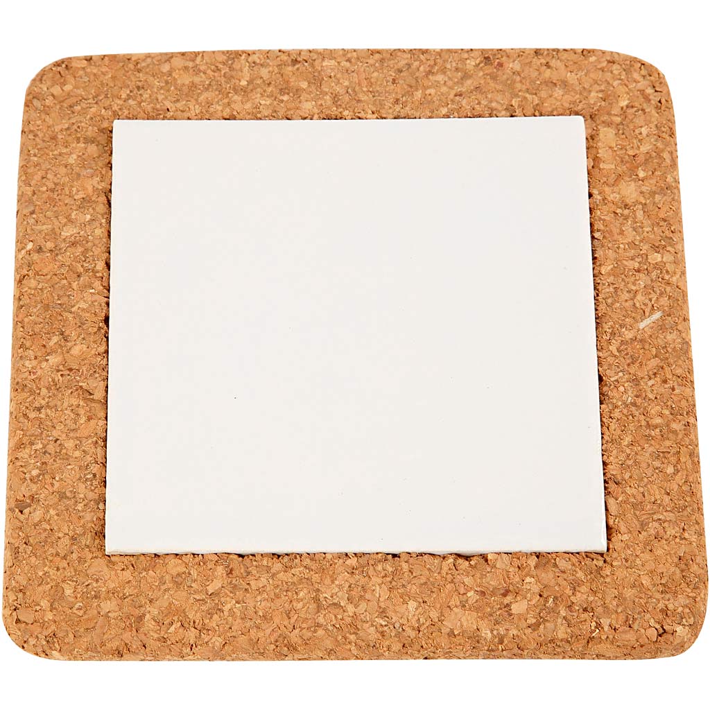 Trivet with cork frame