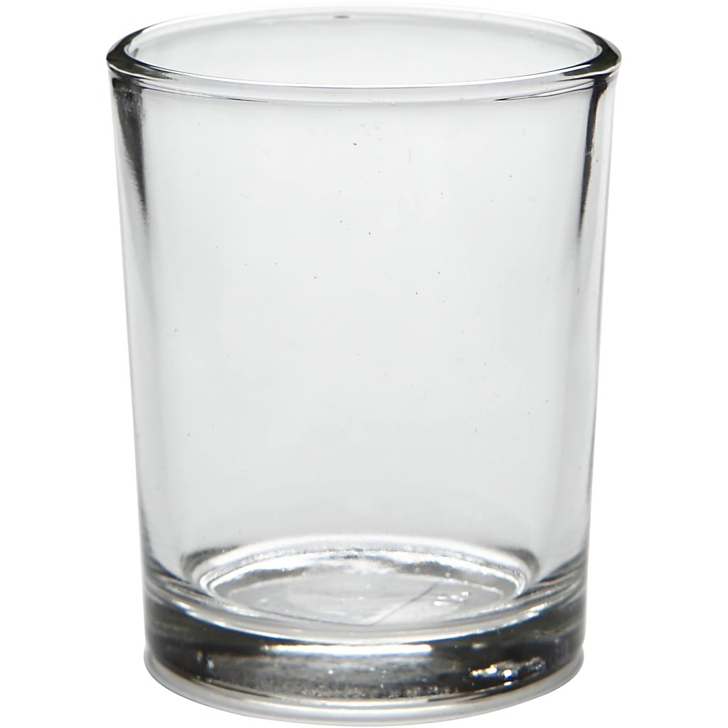 Tealight holder in glass