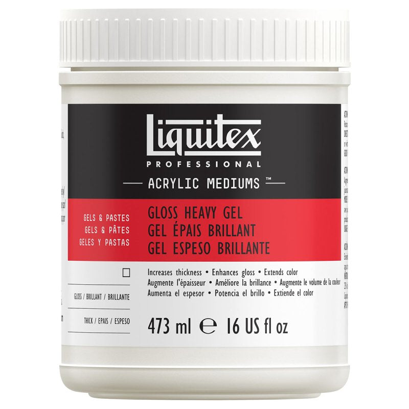 Liquitex Professional - Gloss Heavy Gel Medium 473ml