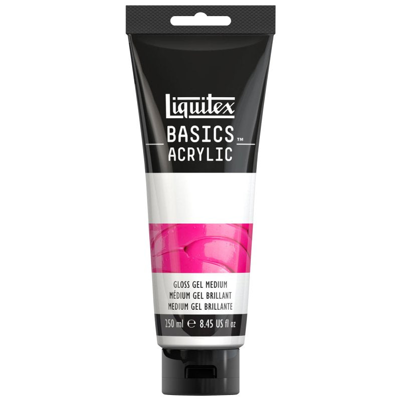 Liquitex Basics Acrylic - Gloss Gel 250ml