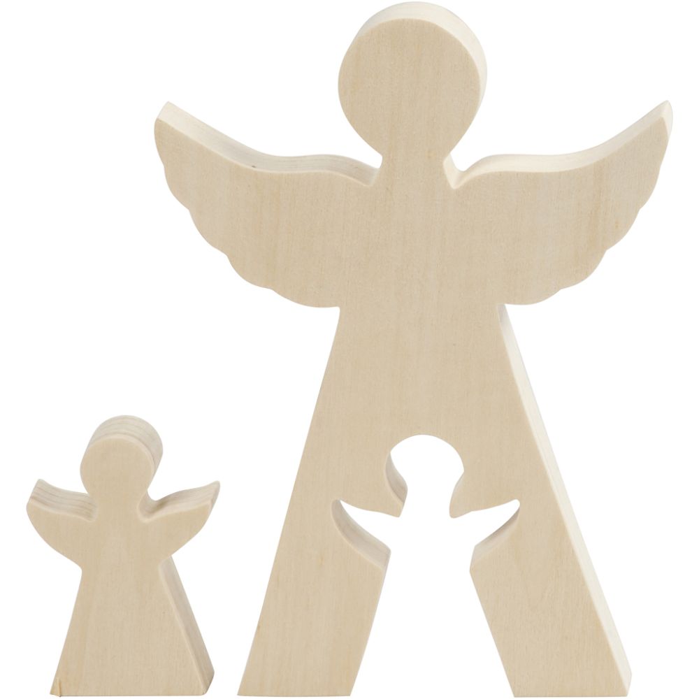 Wooden 2in1 Figure - Angels