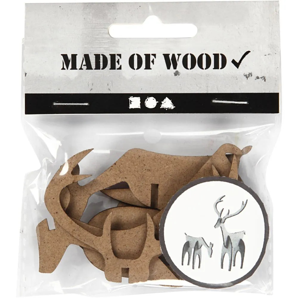 Creativ Wooden Set - Stag and Hind