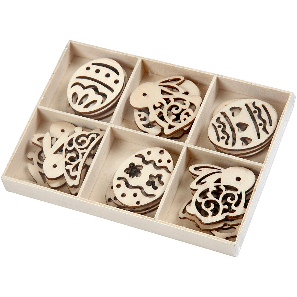 Wooden decorations