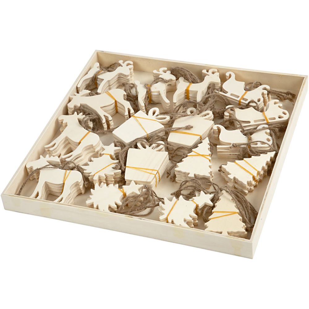 Christmas Ornaments 7-9 cm (Assortment)