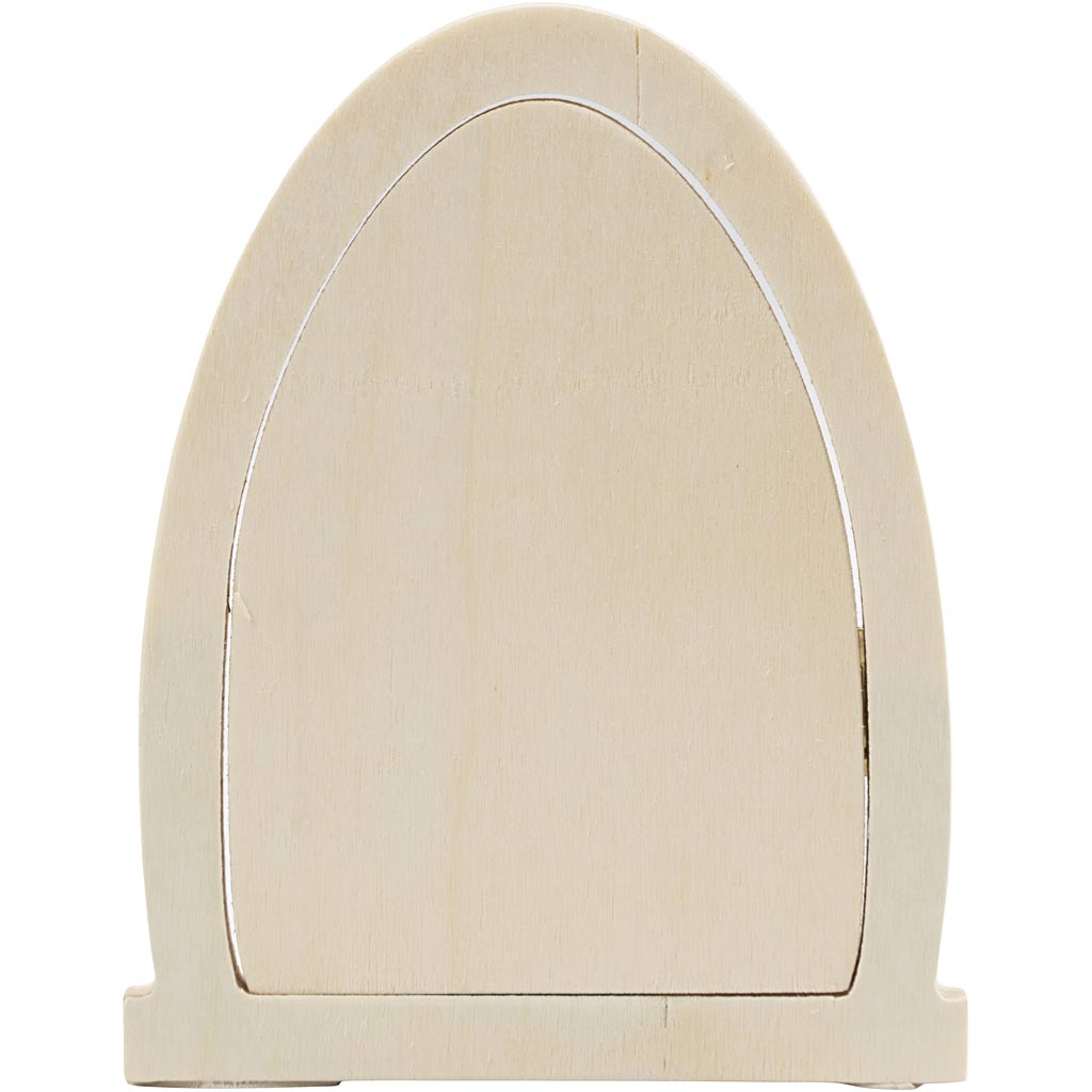 Door with hinges