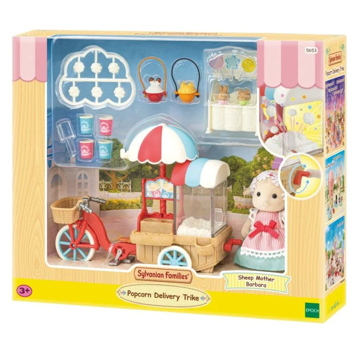 Sylvanian Families Popcorn Delivery Trike Playset