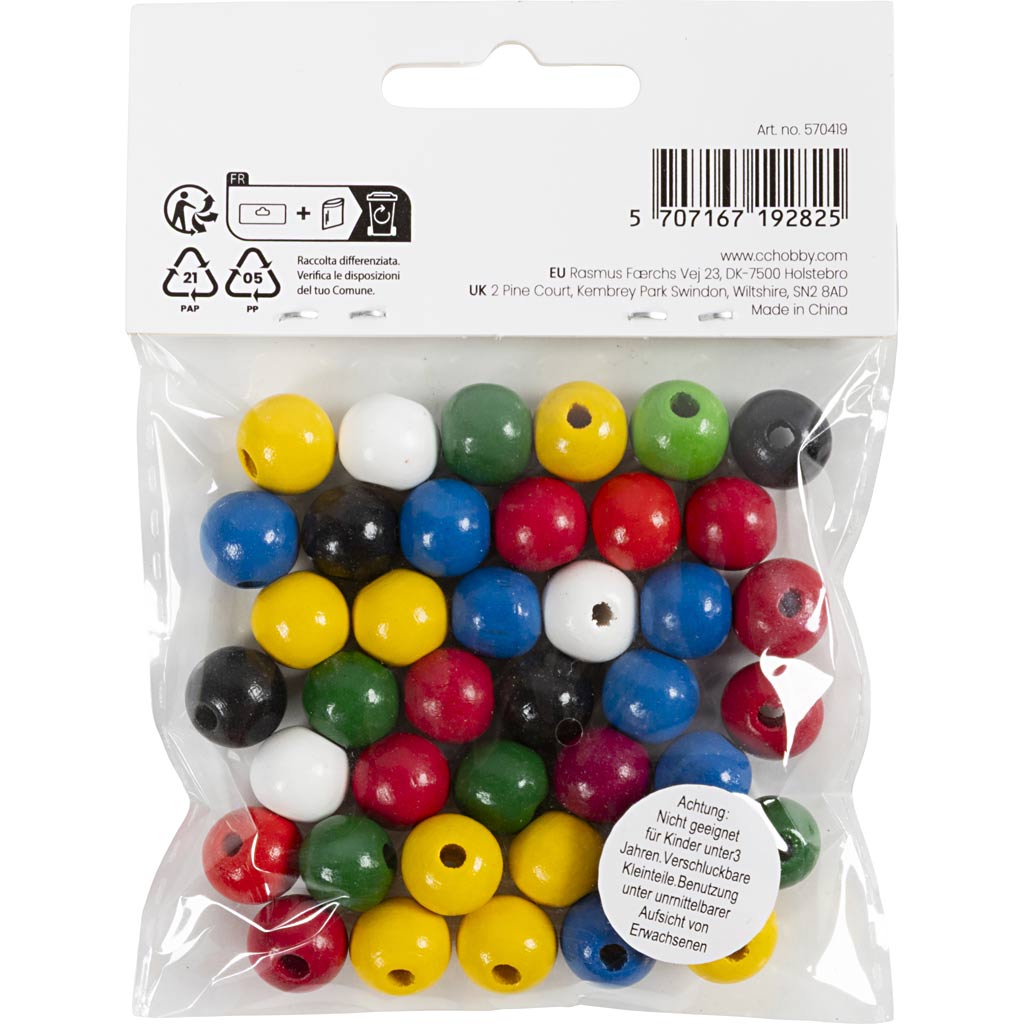 Wooden Beads Mix