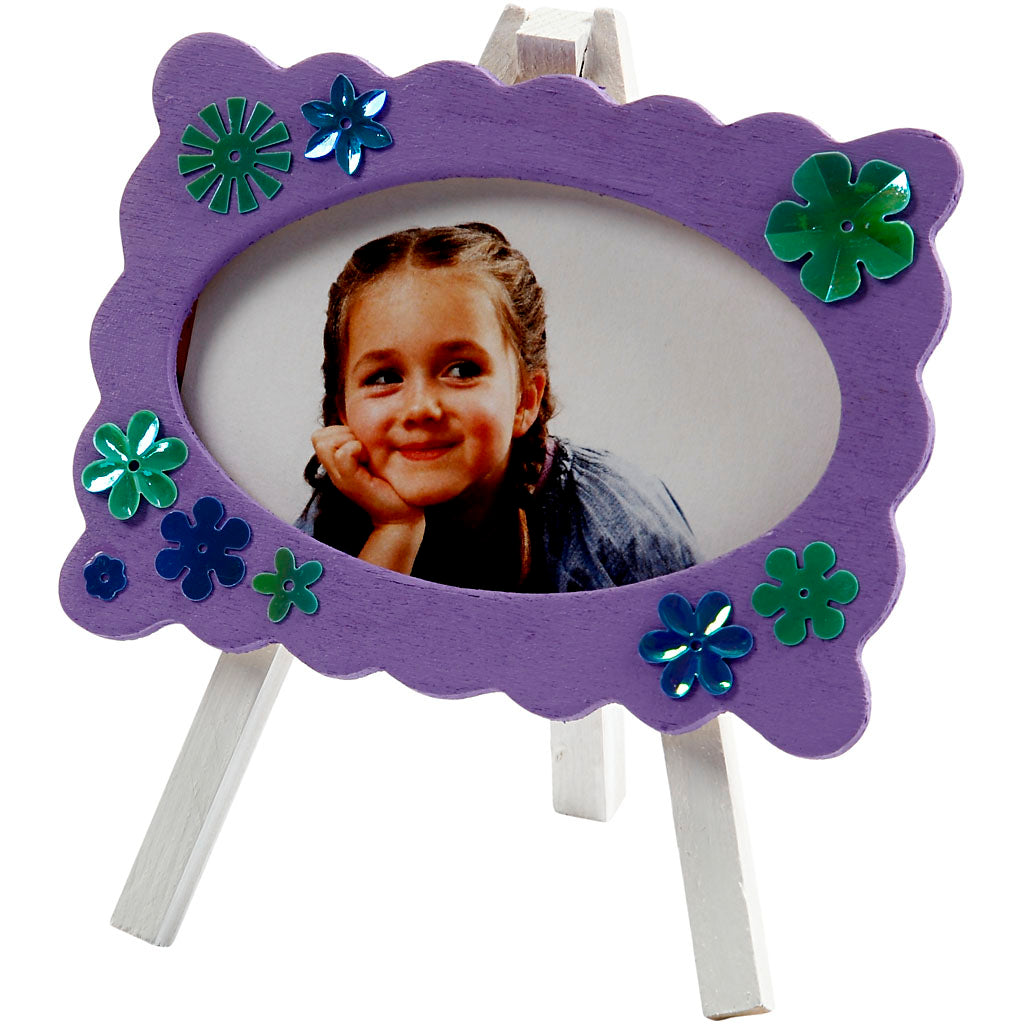 Frame on a easel