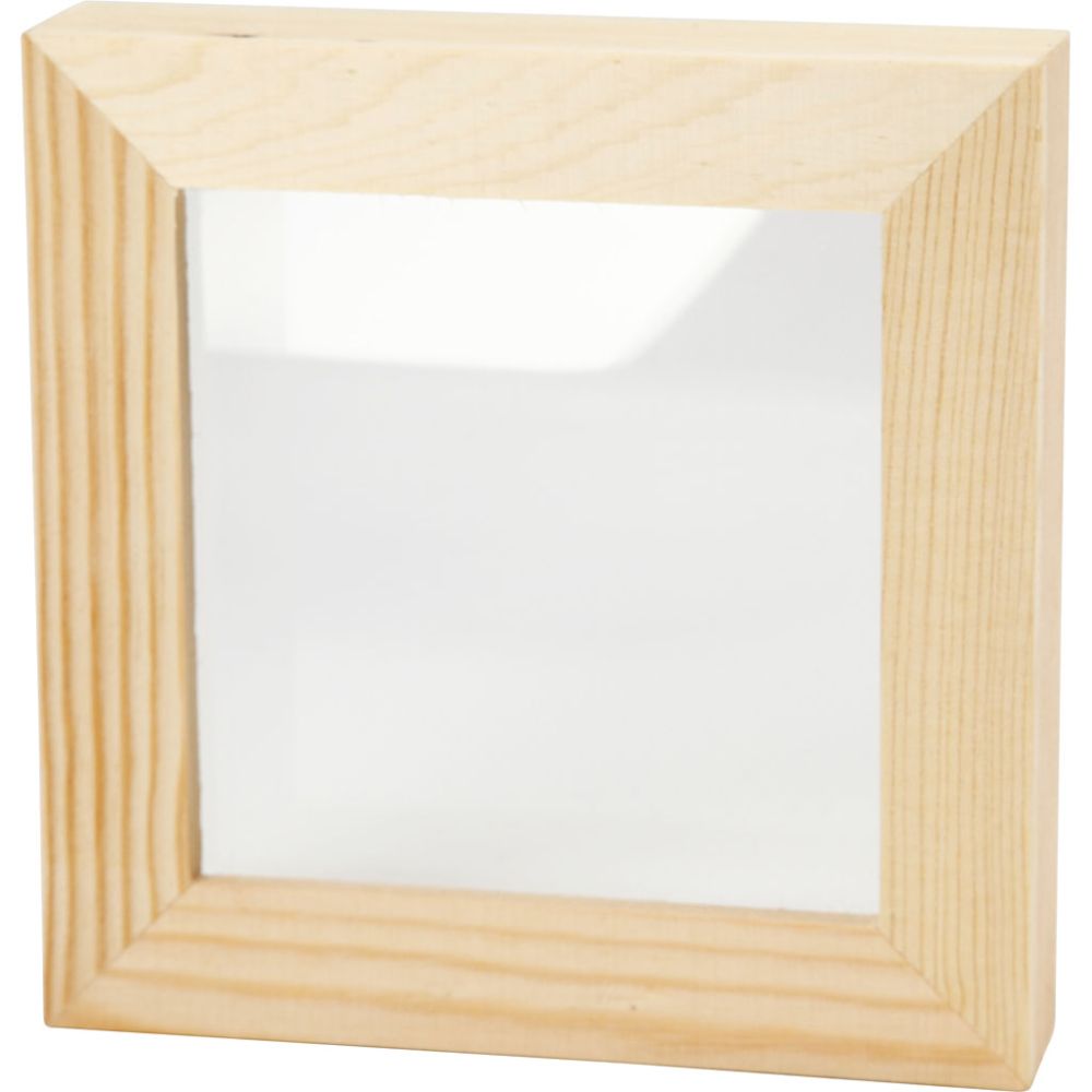 Wooden 3D Frame 12.3x12.3cm