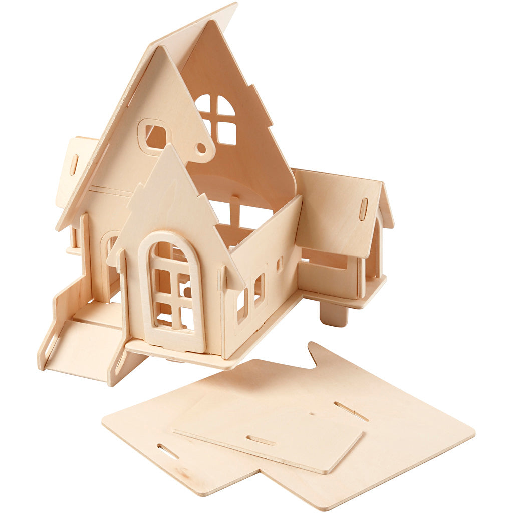 3D Wooden Construction Kit